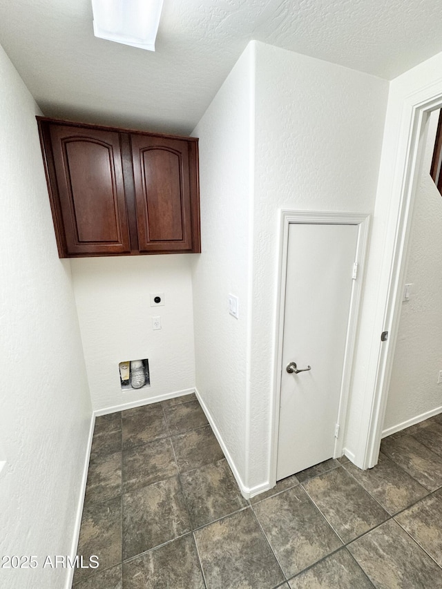 2539 N 148th Dr, Goodyear, AZ 85395 - laundry room with cabinet space, hookup for an electric dryer, and baseboards