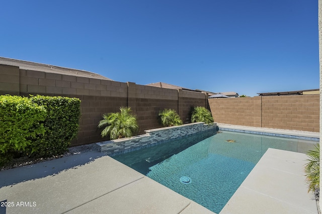 17253 W Echo Ln, Waddell, AZ 85355 - view of pool featuring a fenced backyard