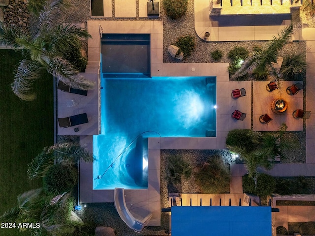 aerial view