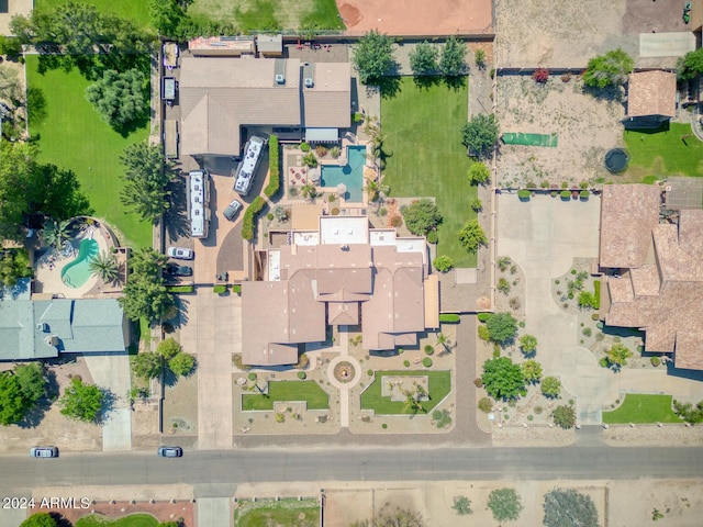drone / aerial view