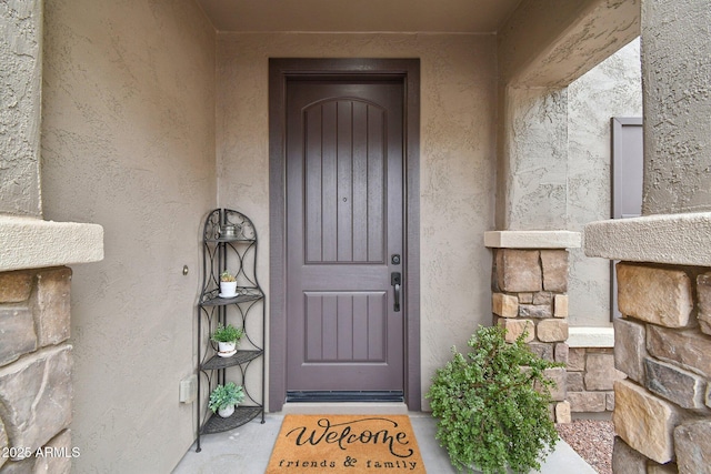 view of property entrance