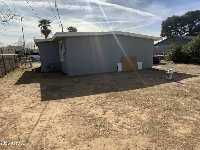 view of rear view of house