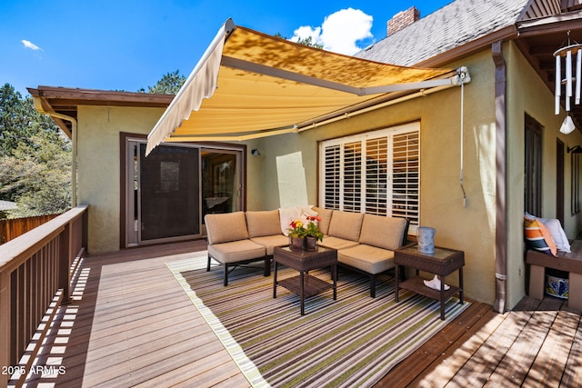 543 S Hassayampa Dr, Prescott, AZ 86303 - deck featuring outdoor lounge area