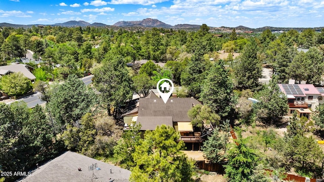 543 S Hassayampa Dr, Prescott, AZ 86303 - aerial view of a mountain backdrop