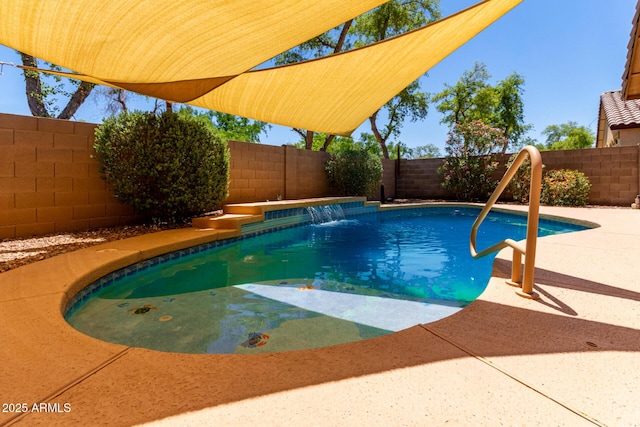 5401 S Dove Holw, Buckeye, AZ 85326 - view of swimming pool with a fenced backyard and a patio