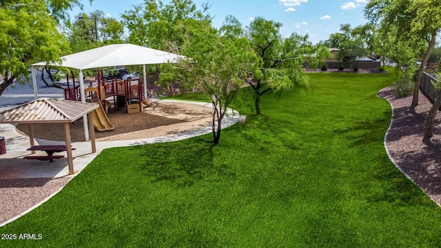 5401 S Dove Holw, Buckeye, AZ 85326 - view of yard featuring a playground