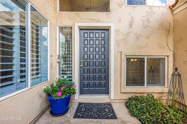 15027 N 61st Pl, Scottsdale, AZ 85254 - property entrance with stucco siding