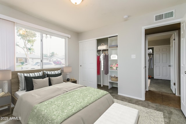 2922 S Cottonwood Dr, Tempe, AZ 85282 - carpeted bedroom with a closet and baseboards