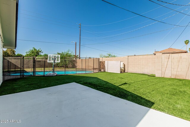 591 N Cheri Lynn Dr, Chandler, AZ 85225 - view of yard featuring a patio