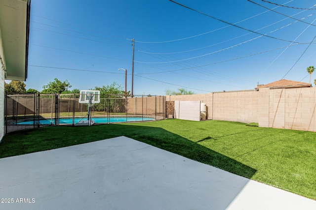 591 N Cheri Lynn Dr, Chandler, AZ 85225 - view of yard with a patio area