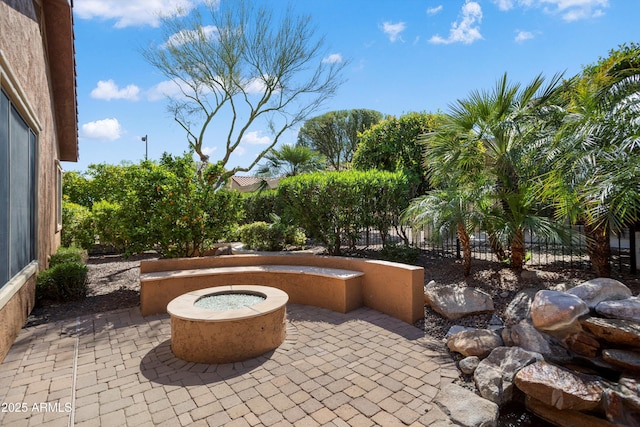 26293 W Runion Ln, Buckeye, AZ 85396 - view of patio / terrace featuring fence