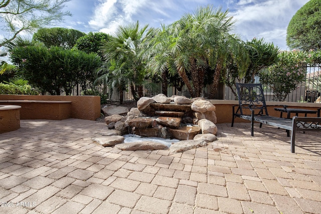 26293 W Runion Ln, Buckeye, AZ 85396 - view of patio / terrace featuring fence