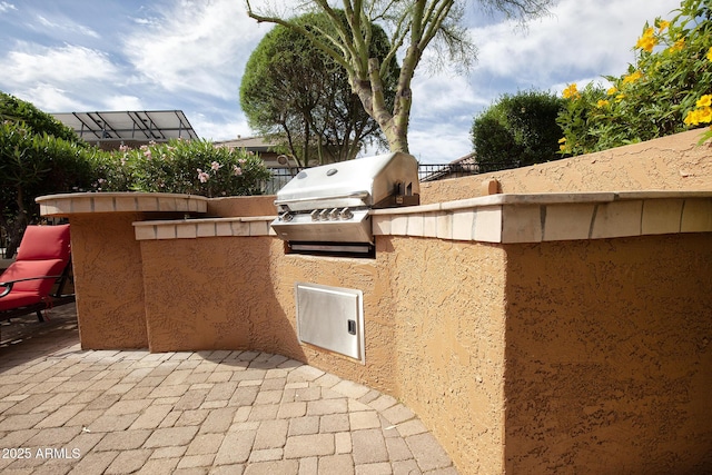 26293 W Runion Ln, Buckeye, AZ 85396 - view of patio / terrace with fence, grilling area, and area for grilling
