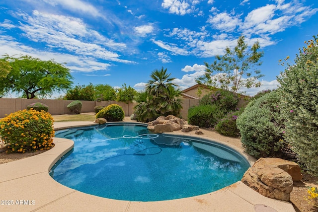 22322 N 77th St, Scottsdale, AZ 85255 - view of pool with a fenced backyard