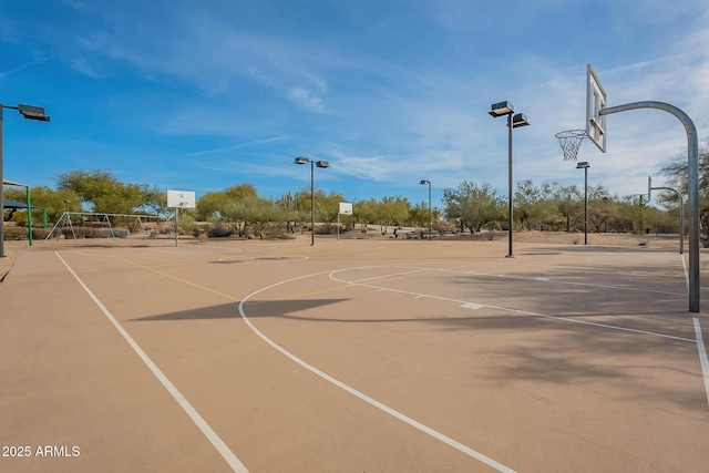 22322 N 77th St, Scottsdale, AZ 85255 - view of basketball court featuring community basketball court
