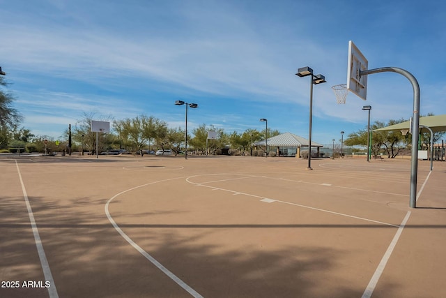 22322 N 77th St, Scottsdale, AZ 85255 - view of basketball court with community basketball court and a gazebo