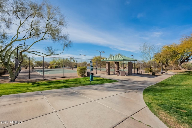 22322 N 77th St, Scottsdale, AZ 85255 - surrounding community featuring a tennis court and a gazebo