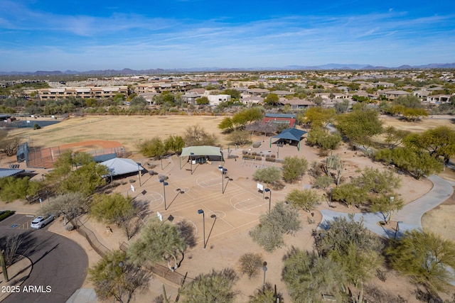 22322 N 77th St, Scottsdale, AZ 85255 - aerial view of property's location featuring nearby suburban area and mountains