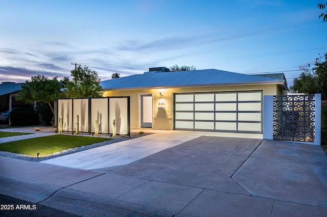 7646 E Catalina Dr, Scottsdale, AZ 85251 - contemporary home featuring a front lawn and driveway