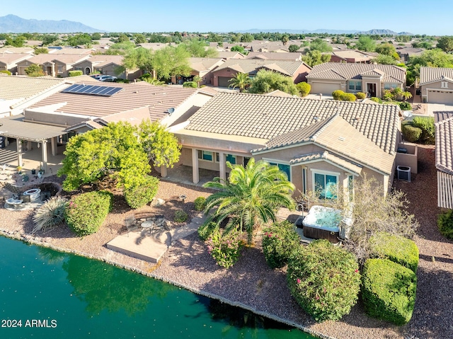 42531 W Heavenly Pl, Maricopa, AZ 85138 - aerial view with a water view and a residential view