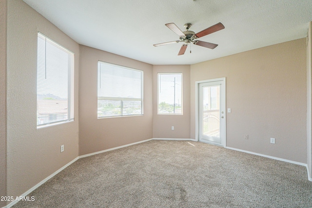 9820 N Central Ave Unit 212, Phoenix, AZ 85020 - carpeted spare room with a ceiling fan and baseboards