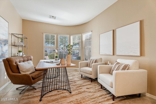 12820 W La Vina Dr, Sun City West, AZ 85375 - living area with baseboards and visible vents