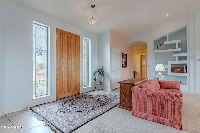 16507 E Trevino Dr, Fountain Hills, AZ 85268 - entryway with arched walkways