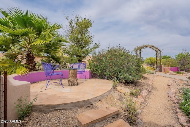 16507 E Trevino Dr, Fountain Hills, AZ 85268 - view of patio / terrace with outdoor dining area