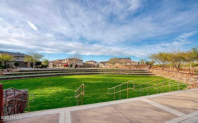 view of property's community featuring a residential view