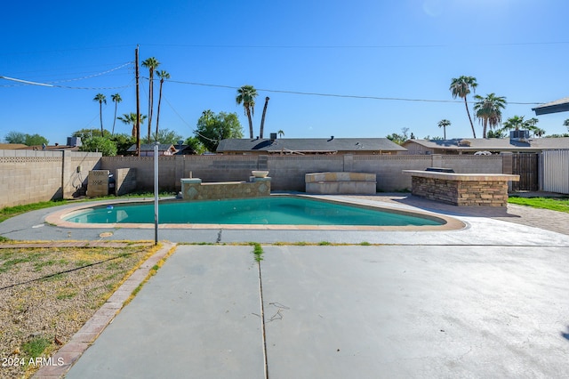 view of pool