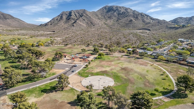 715 W Cinnabar Ave, Phoenix, AZ 85021 - bird's eye view featuring a mountain view