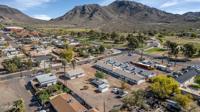 715 W Cinnabar Ave, Phoenix, AZ 85021 - bird's eye view featuring a mountain view and a residential view