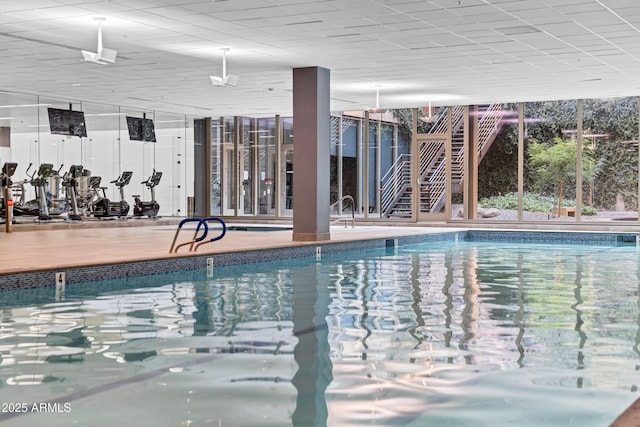 view of indoor pool