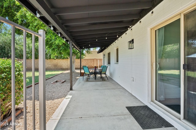 view of patio / terrace