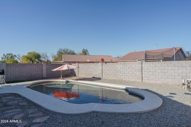 view of swimming pool