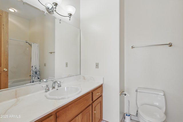 889 E Dealers Choice Ln, Payson, AZ 85541 - bathroom featuring vanity and toilet