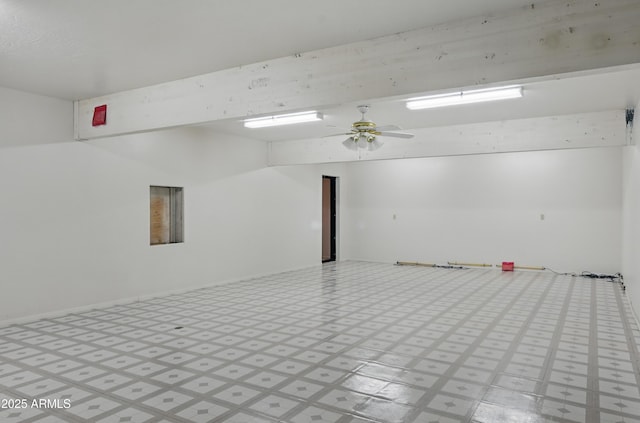 889 E Dealers Choice Ln, Payson, AZ 85541 - spare room with a ceiling fan and light floors