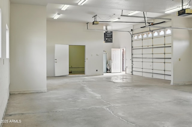 889 E Dealers Choice Ln, Payson, AZ 85541 - garage featuring water heater and a garage door opener