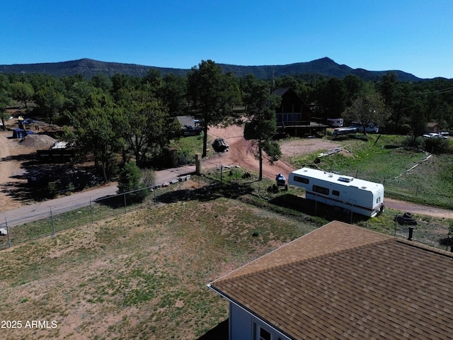 889 E Dealers Choice Ln, Payson, AZ 85541 - birds eye view of property with a mountain view