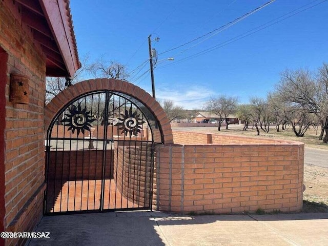 view of gate