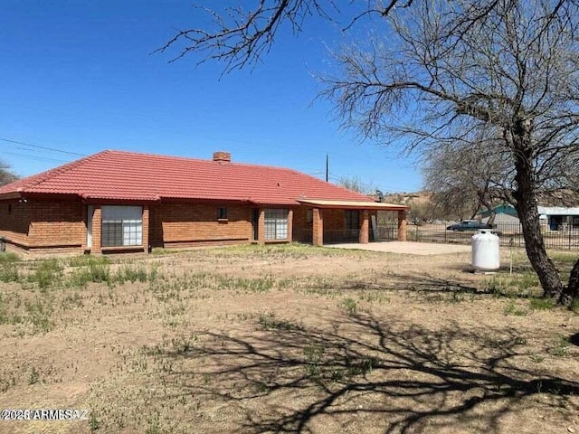 view of back of house