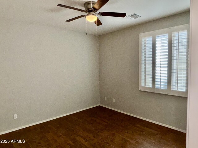 interior space with hardwood / wood-style flooring and a notable chandelier