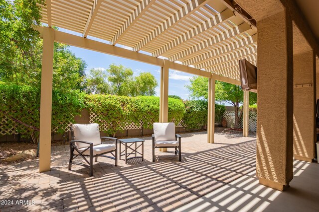 living room featuring ceiling fan