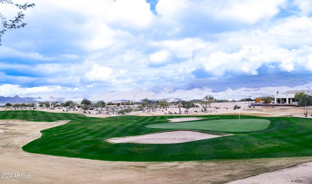 30507 N 167th St, Scottsdale, AZ 85262 - surrounding community with a mountain view, view of golf course, and a putting green