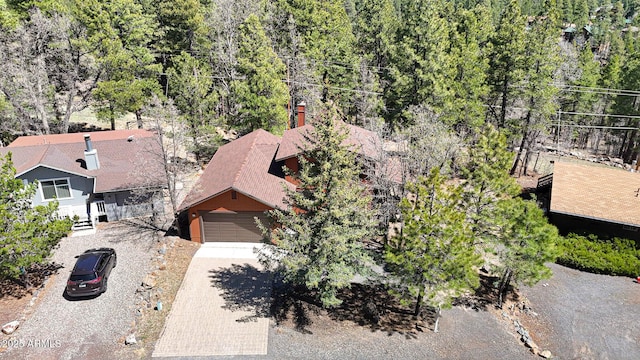 17425 Sequoia Dr, Munds Park, AZ 86017 - view from above of property