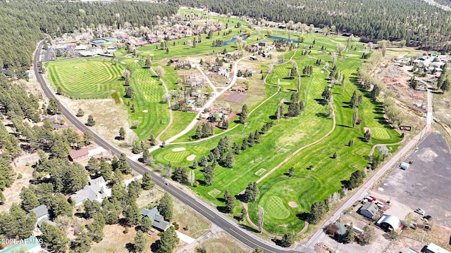 17425 Sequoia Dr, Munds Park, AZ 86017 - view of property location featuring a heavily wooded area and a local golf course