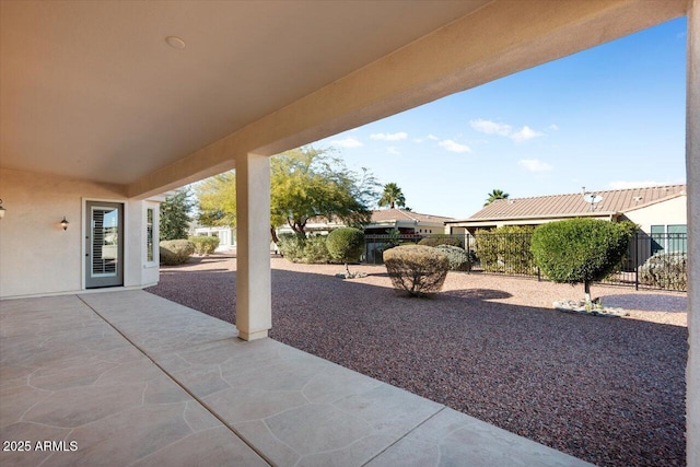 view of patio