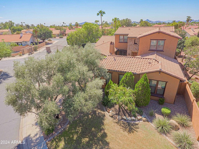 birds eye view of property featuring a residential view