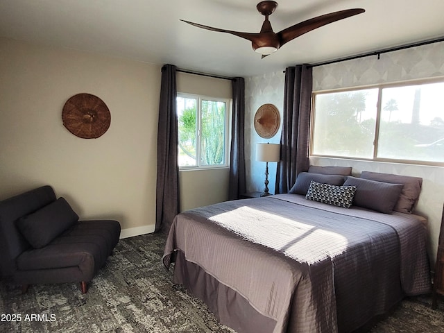 202 N Florence Ave, Litchfield Park, AZ 85340 - bedroom featuring ceiling fan and baseboards