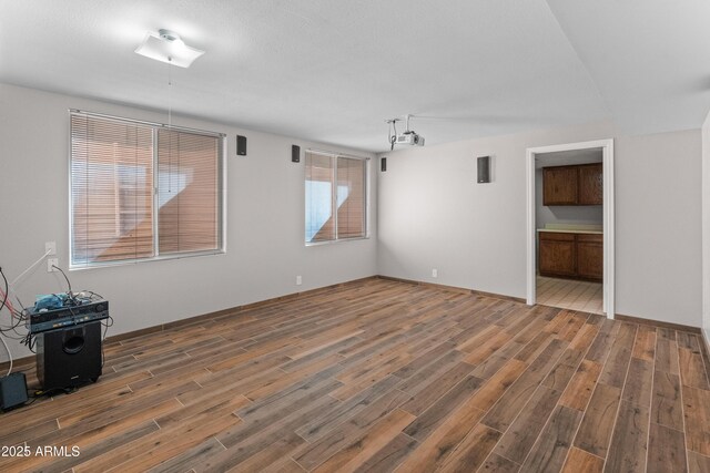 interior space featuring wood finished floors